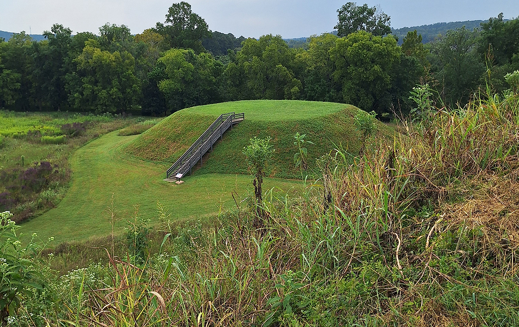 Etowah Mounds in Georgia, by Laurie Stevens
