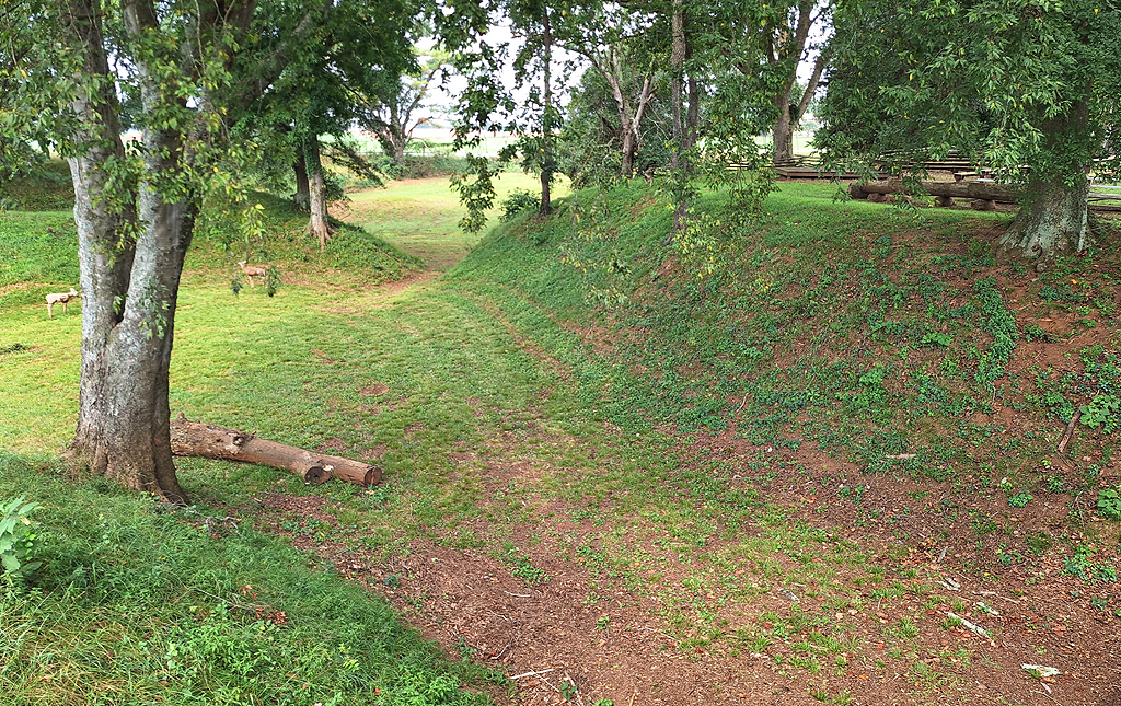 Etowah Mounds in Georgia, by Laurie Stevens