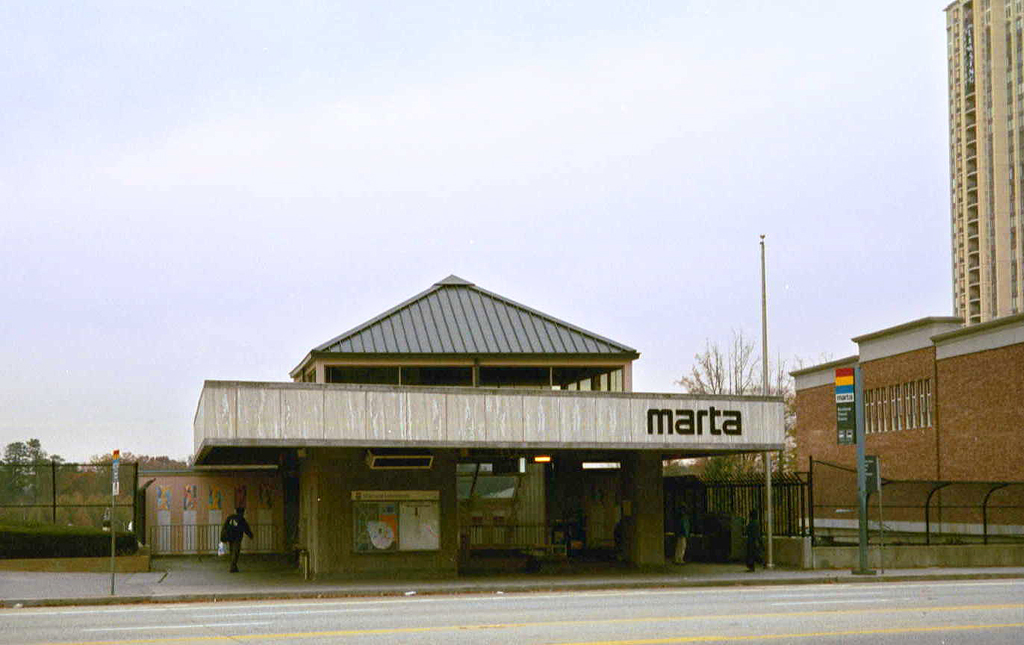Buckhead Marta station, Atlanta, GA