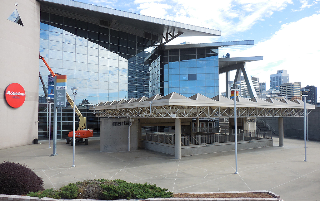 Dome/GWCC/Philips Arena/CNN Center station Marta station, Atlanta, GA