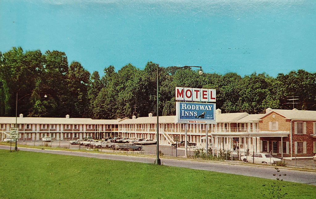 Rodeway Inns of America, postcard, Atlanta, GA
