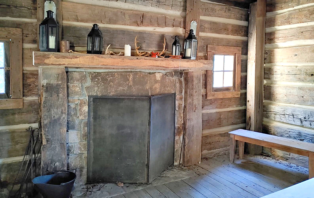 Atlanta History Center's Wood Cabin