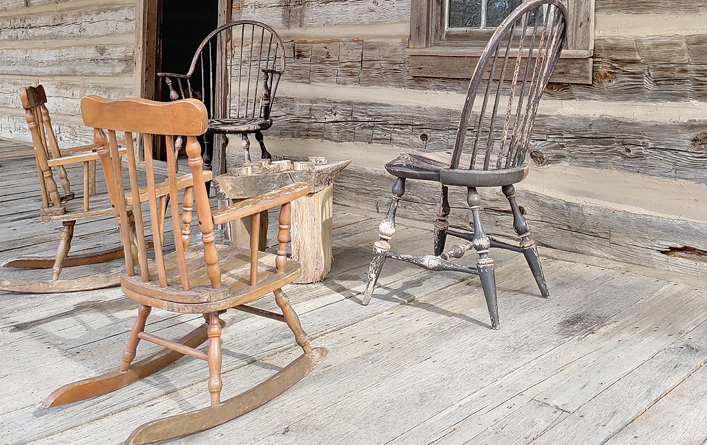 Atlanta History Center's Wood Cabin, by Laurie Stevens