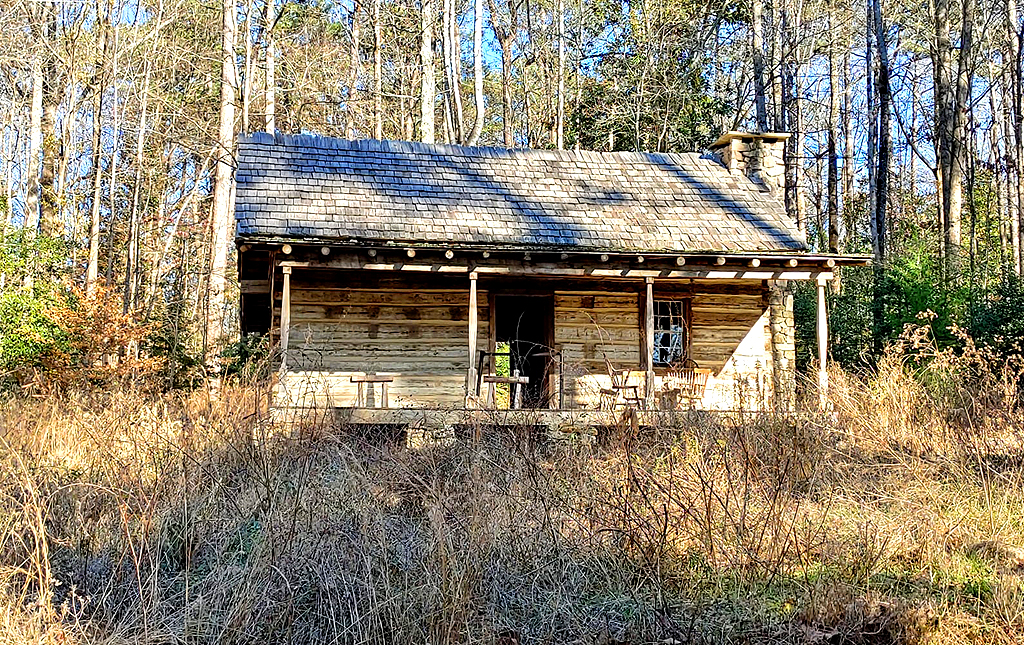 Atlanta History Center's Wood Cabin, by Laurie Stevens