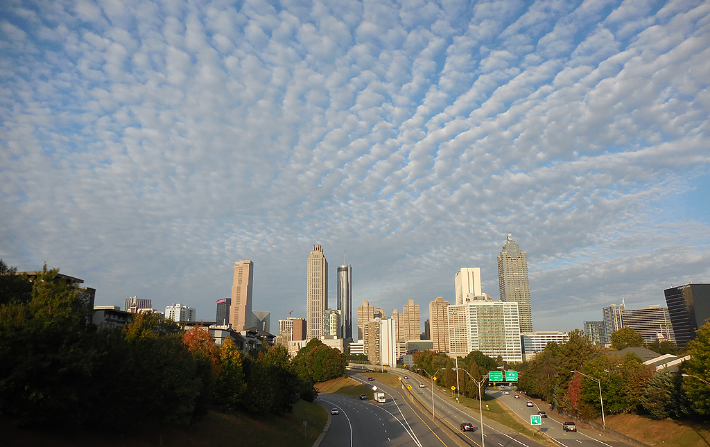 View from Jackson Street Bridge, Atlanta, GA